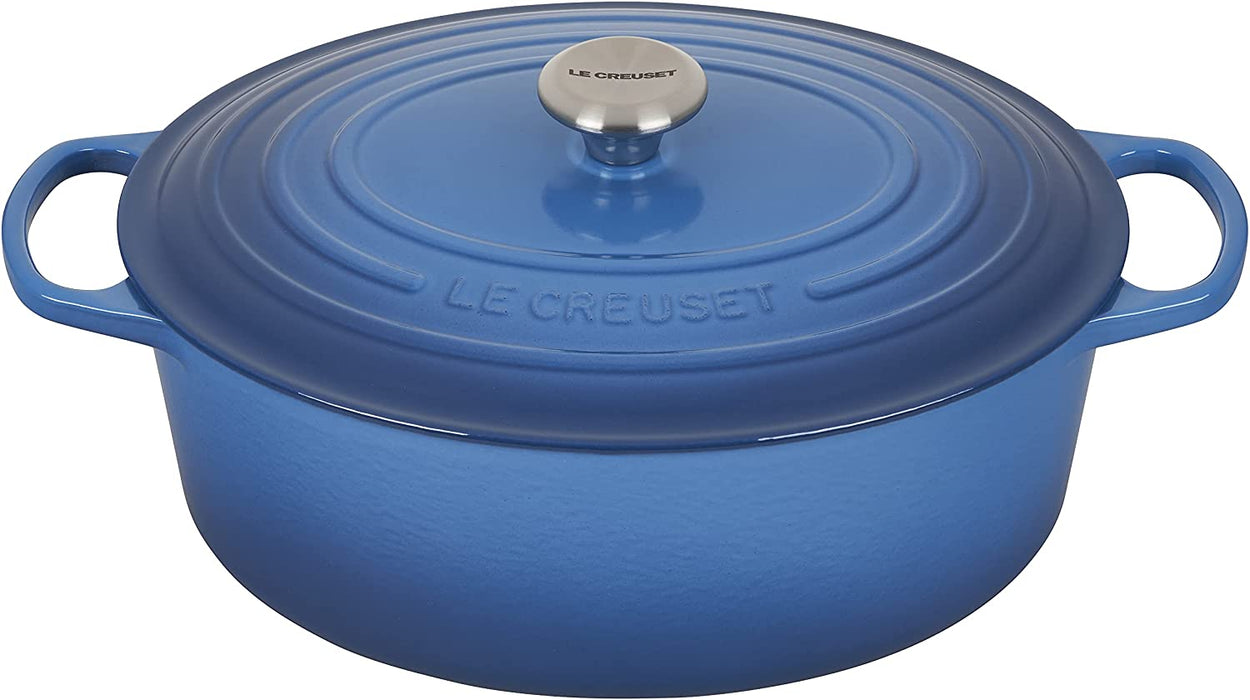 Le Creuset Enameled Cast Iron Signature Oval Dutch Oven, 8 qt