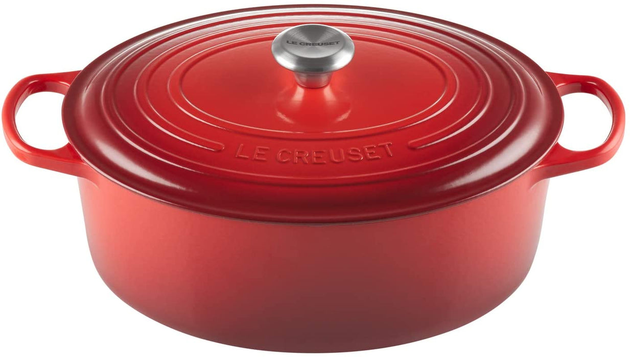 Le Creuset Enameled Cast Iron Signature Oval Dutch Oven, 8 qt