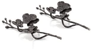 Michael Aram Black Orchid Napkin Rings