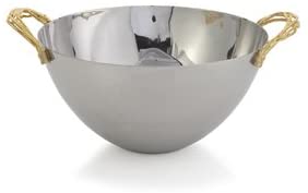 Gilded Twig Serving Bowl