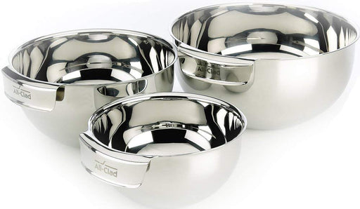 Stainless Steel Mixing Bowls — Set of 3 – Breadtopia