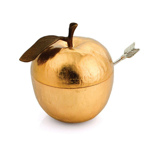 Michael Aram Apple Honey Pot w/ Spoon