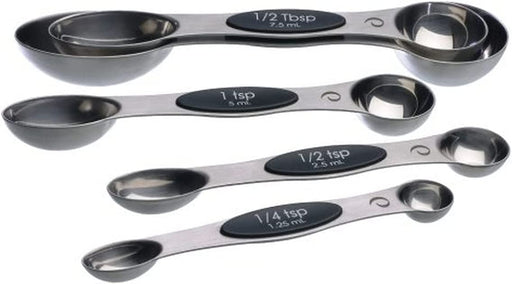 Progressive Flexible  Magnetic Measuring Spoons, Set/4