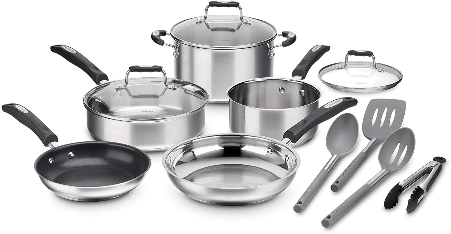 Cuisinart P87-12 Multiclad Pro Triple Ply Stainless Cookware 12