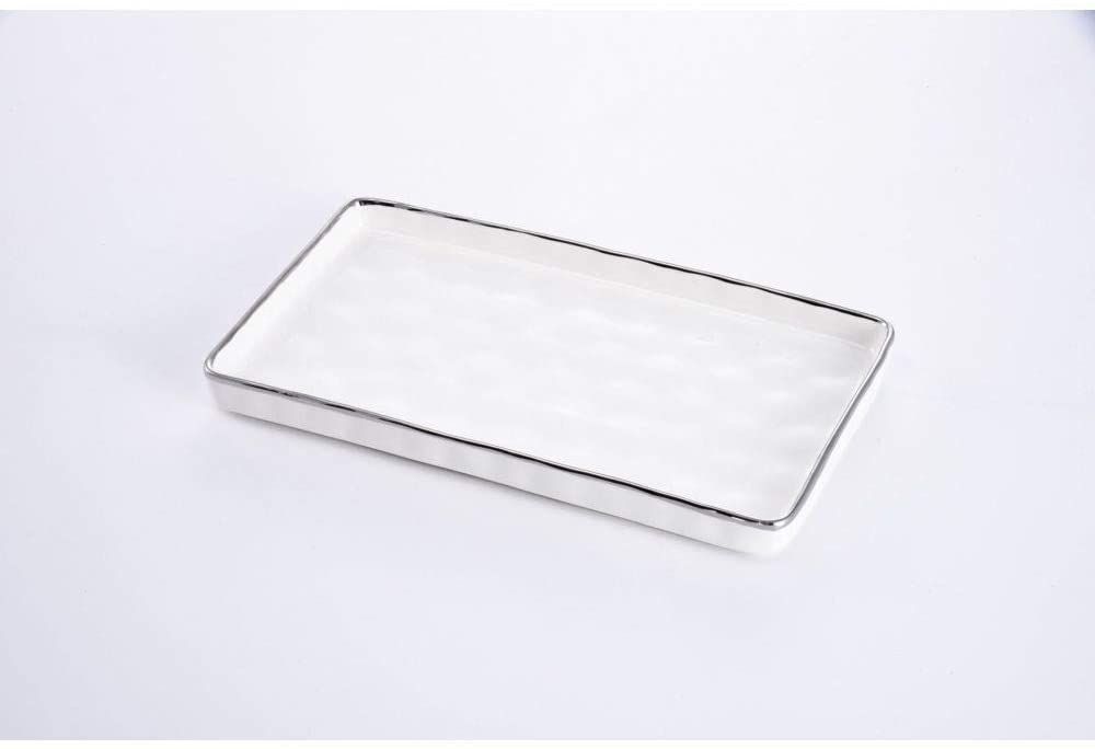 Pampa Bay Bianca Rectangular Tray