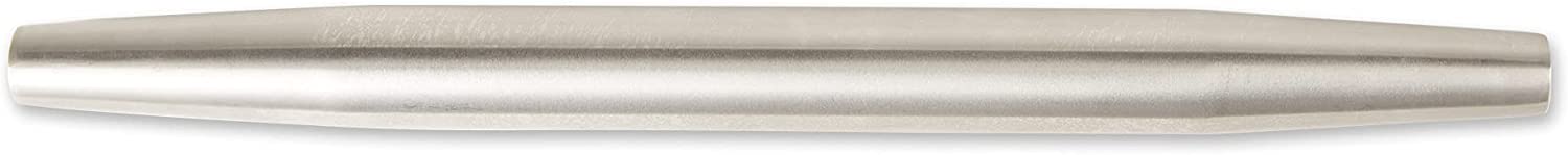 RSVP International Endurance French Rolling Pin for Baking, 18", Stainless Steel