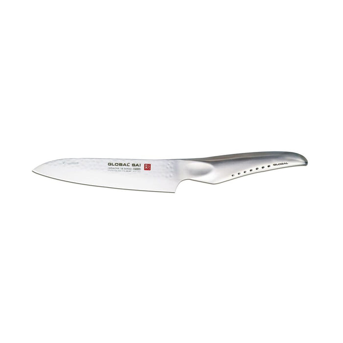 Global SAI-M01 Chef's Knife, 5-1/2", Silver