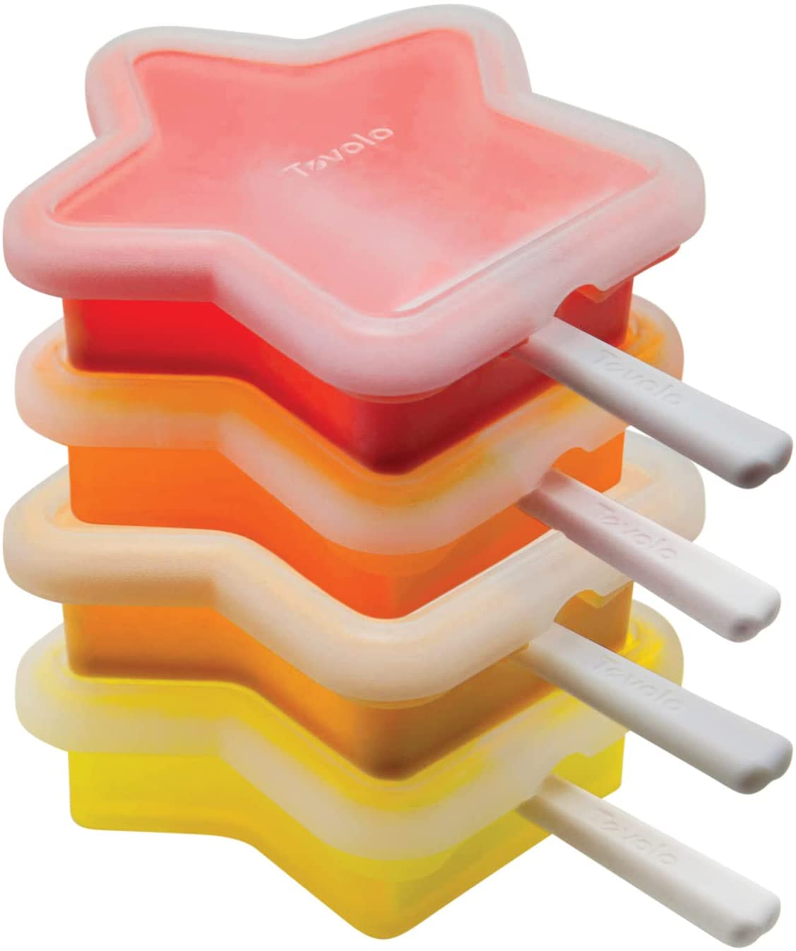 Small Stackable Popsicle Mold (set of 4)