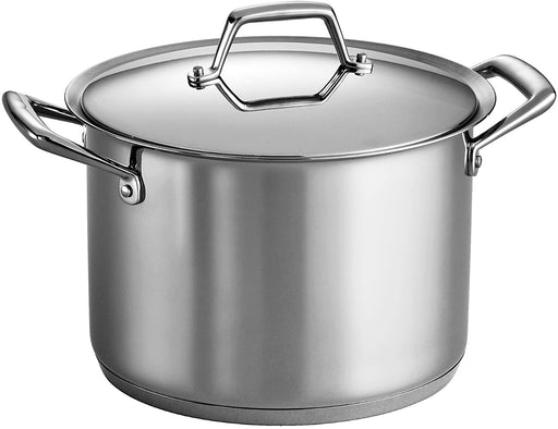 Tramontina Tri-Ply Base Covered Stock Pot