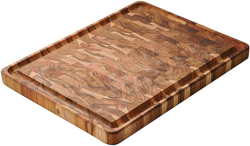 Tramontina Chopping Board Teak Wood End-Grain (17.75 in x 13.5 in)