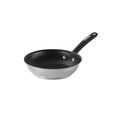 Tramontina Duo 8 in Stainless Steel Fry Pan with Nonstick Interior