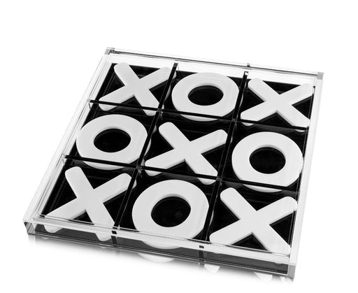 Lucite by Design Luxury Tic Tac Toe Game Set