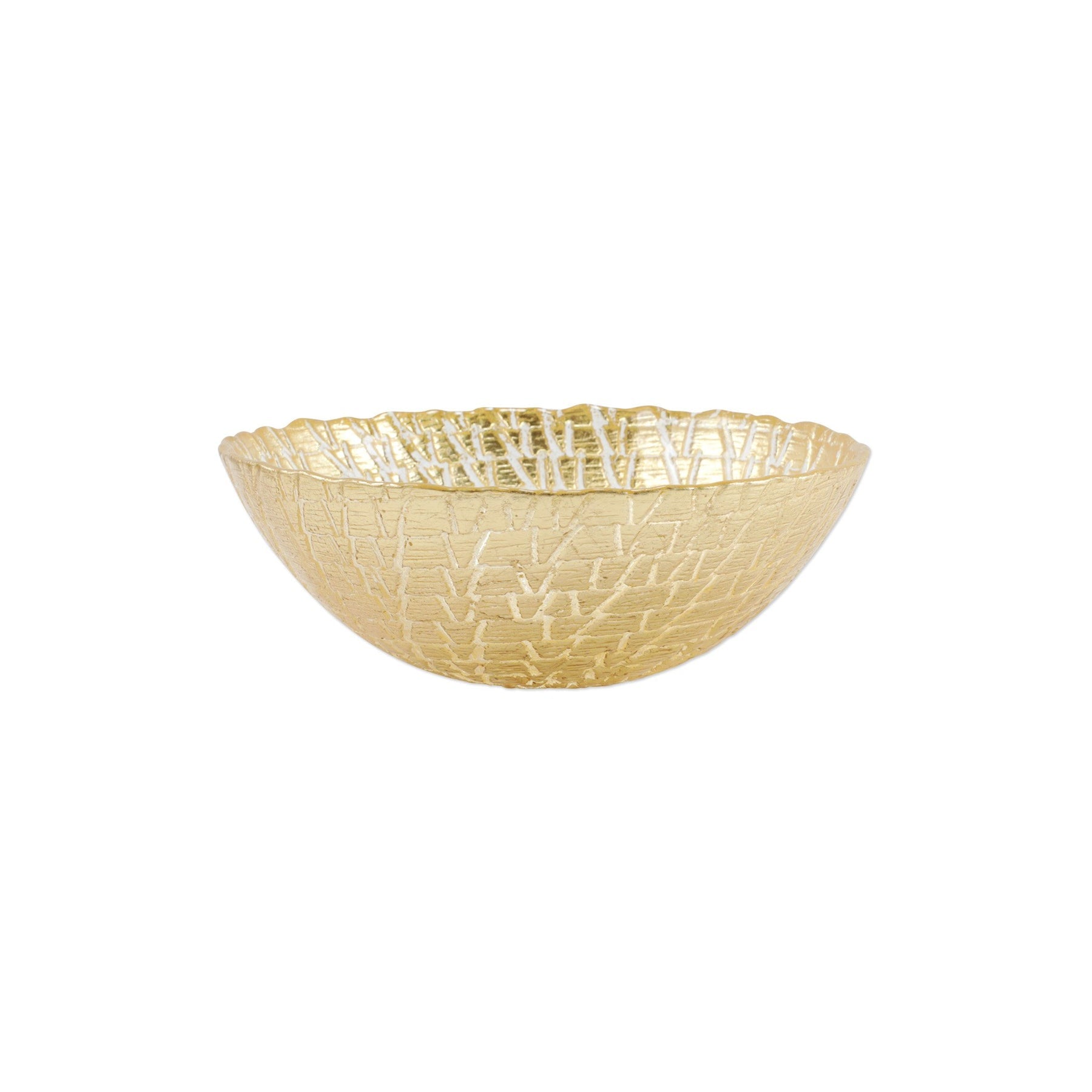Vietri Rufolo Glass Crocodile Bowl