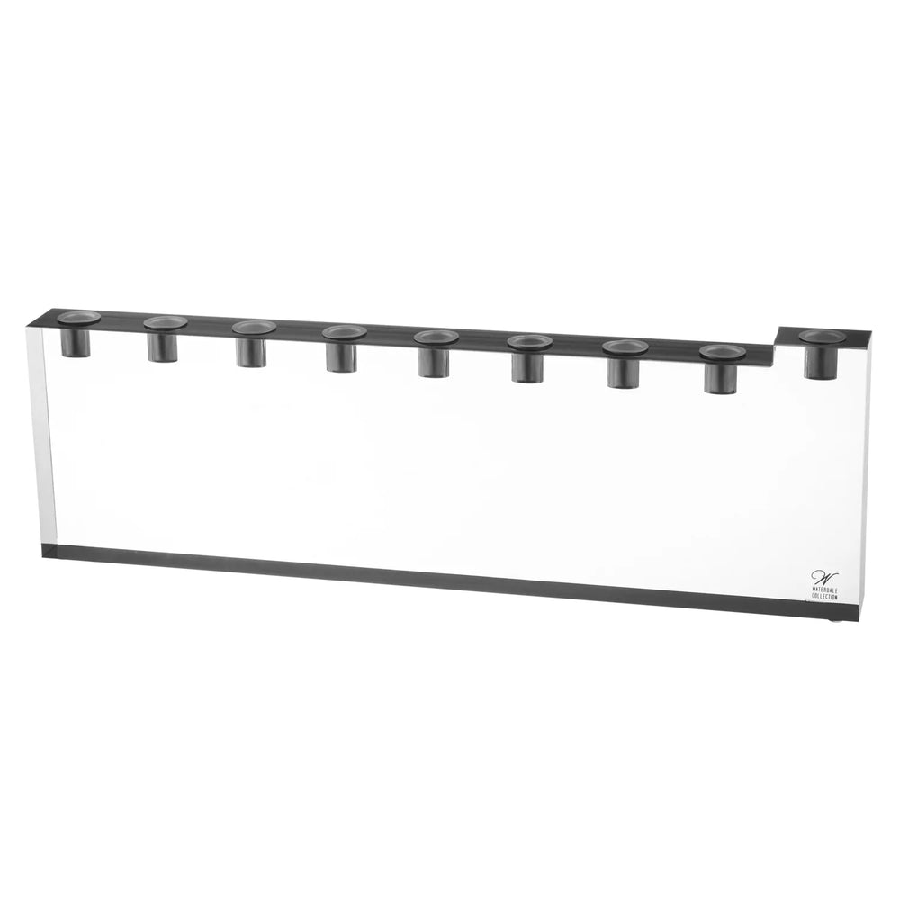 Waterdale Collection Menorah, Metal Fire-Safe inserts