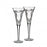 Waterford "Wedding" Set Of 2 Flutes