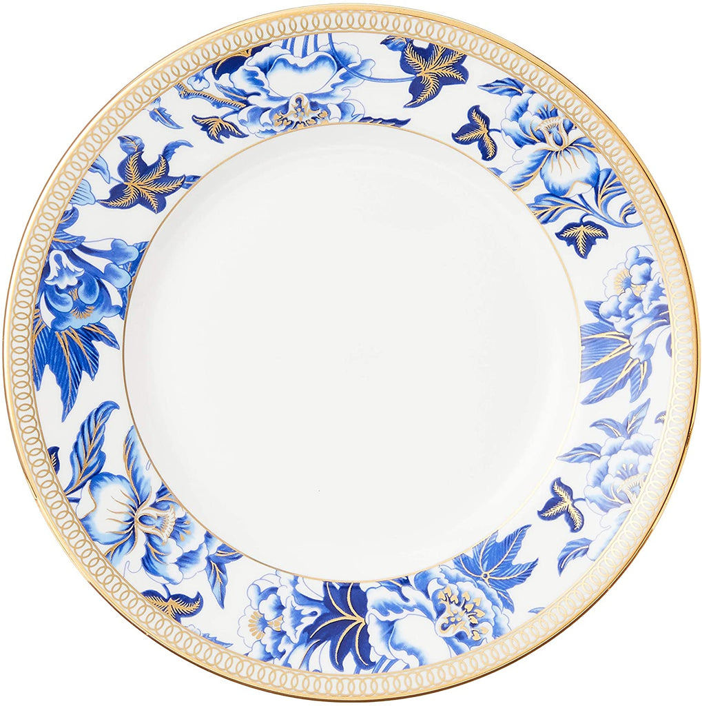 Lot De 5 Serviettes De Table Wedgwood Blue - Motif Floral 15 Pouces Carrés - Lavables