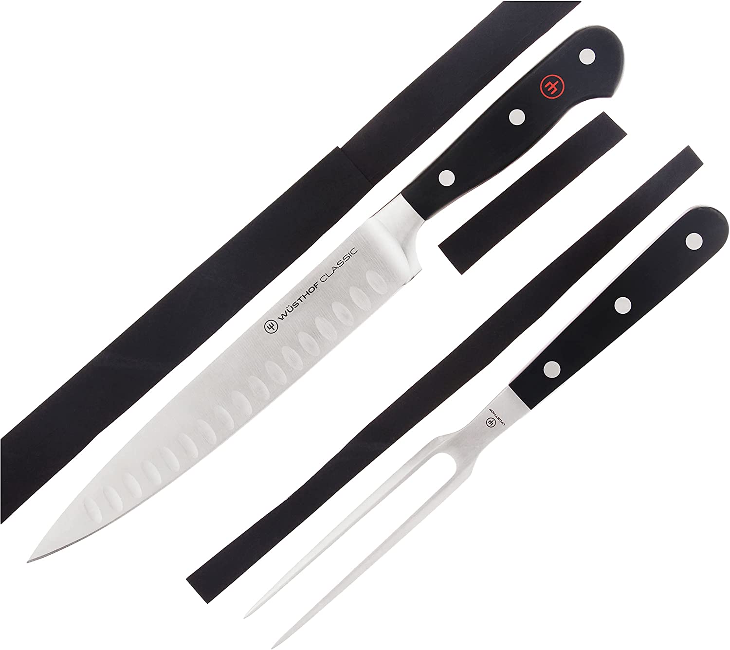WUSTHOF Classic Two Piece Carving Set, Stainless Steel
