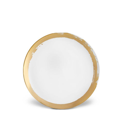 L'objet Zen White + Gold Dessert Plate
