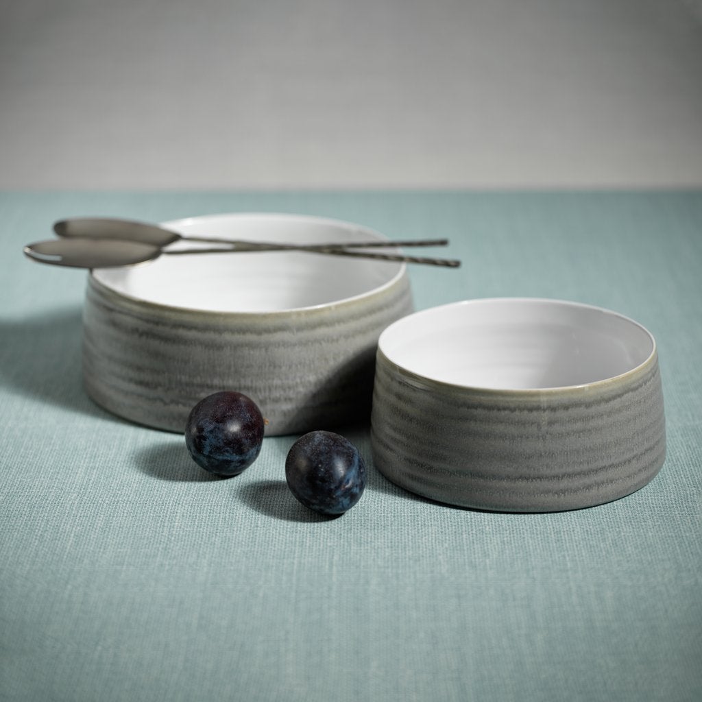 Zodax Suyama Tapered Stoneware Bowl