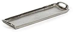 Zodax Rectangular Aluminum Tray, 14 inch
